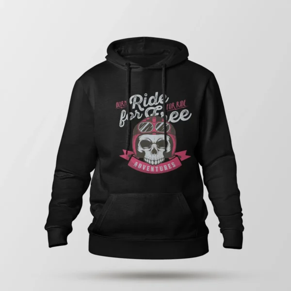 هودی جمجمه طرح Ride For Free Adventures