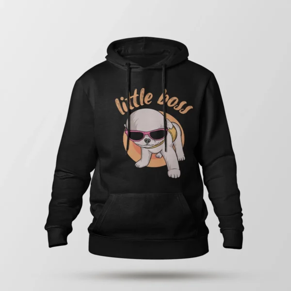 هودی سگ طرح Little Boss