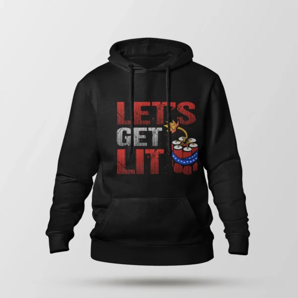 هودی بامزه طرح Let’s Get Lit
