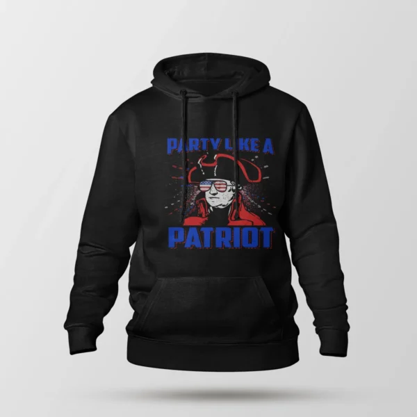 هودی بامزه طرح Party Like A Patriot
