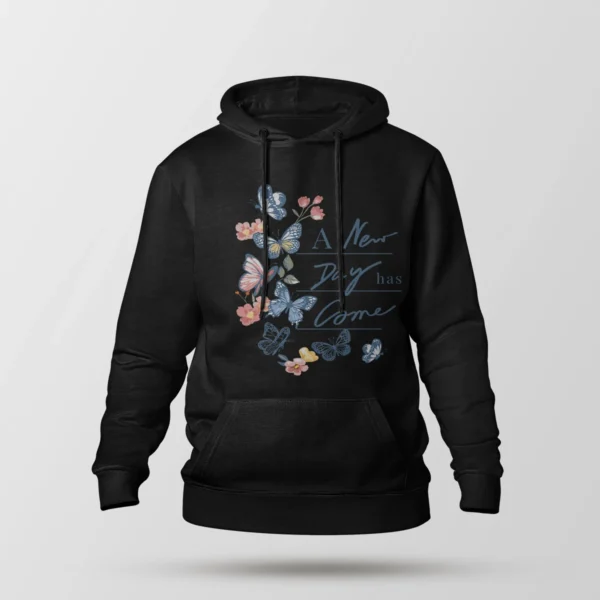 هودی فانتزی طرح پرتره دختر و تکست (Passion Is Everything)