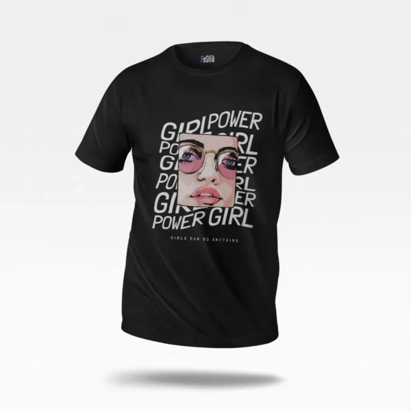 تیشرت دخترانه طرح Girl Power