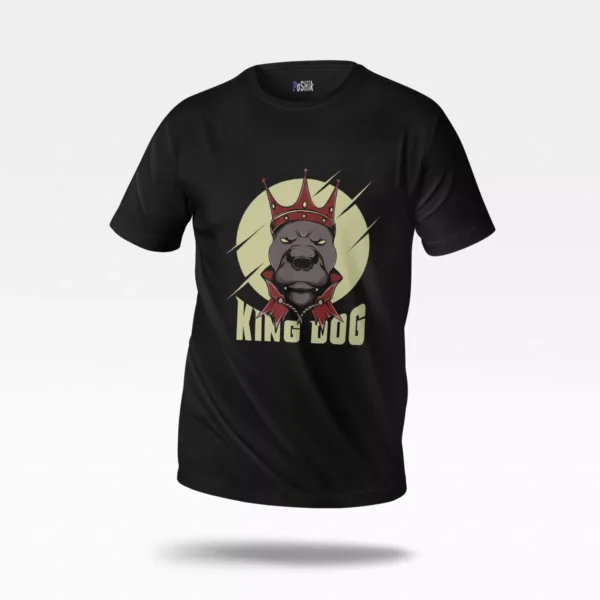 تیشرت سگ طرح King Dog
