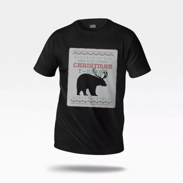 تیشرت کریسمس طنز طرح Funny Christmas T-Shirt