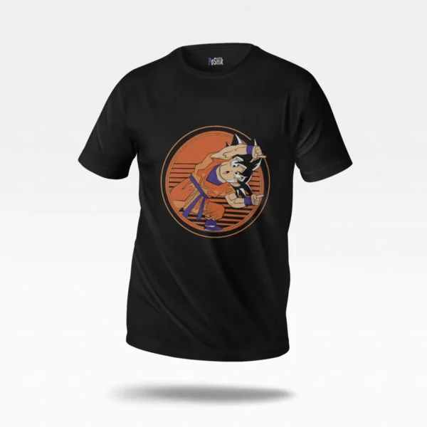 تیشرت انیمه دراگون بال طرح بچگی گوکو (Kid Goku)