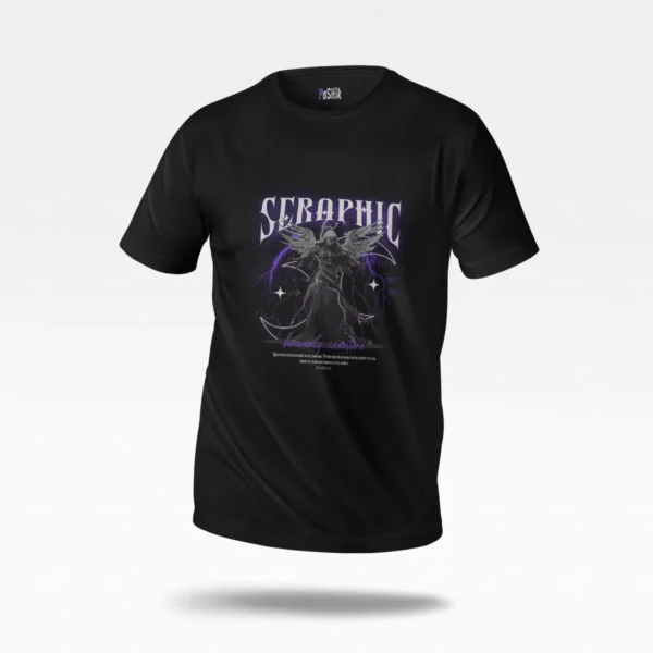 تیشرت فرشته تاریک طرح Seraphic
