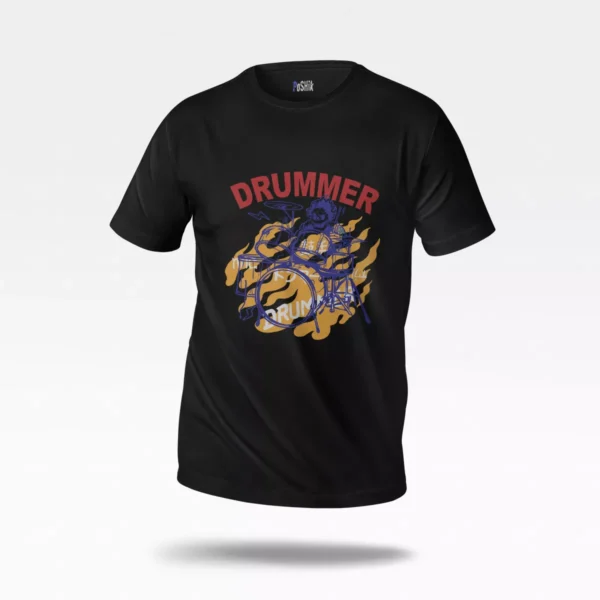 تیشرت موسیقی طرح Drummer