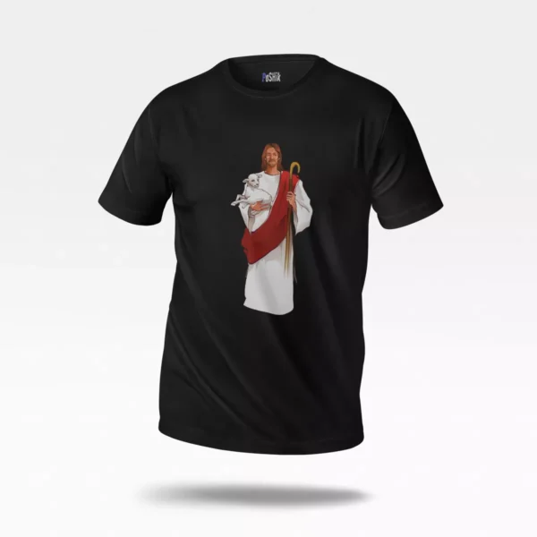 تیشرت حضرت عیسی طرح چوپان و بره (Jesus)