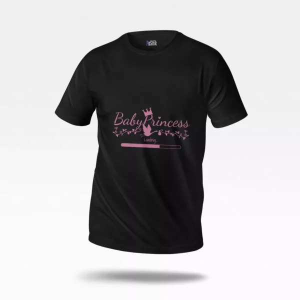 تیشرت فانتزی طرح پرنسس کوچولو (Baby Princess)