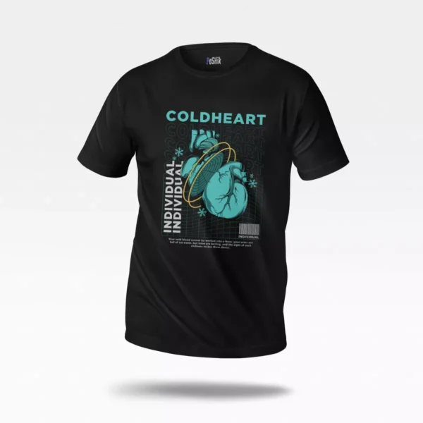 تیشرت قلب طرح Coldheart