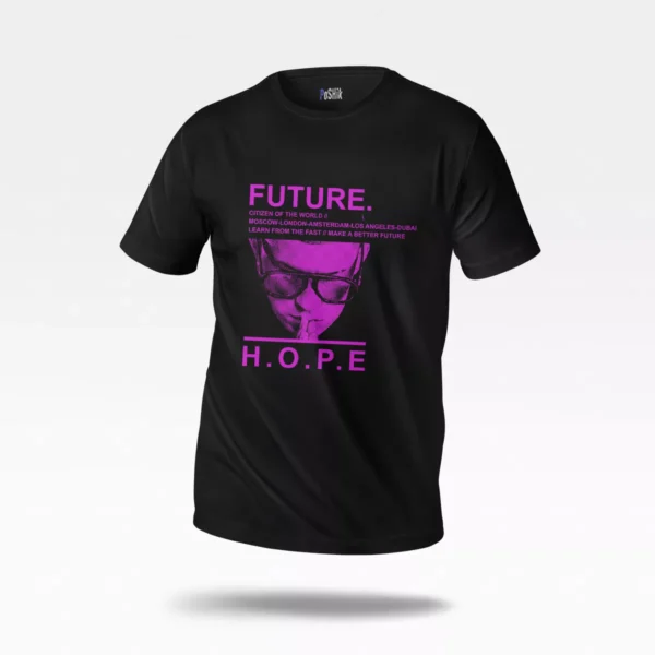 تیشرت خیابانی طرح Future H.O.P.E