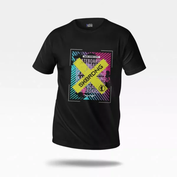تیشرت اسکیت‌برد طرح New York Skateboarding