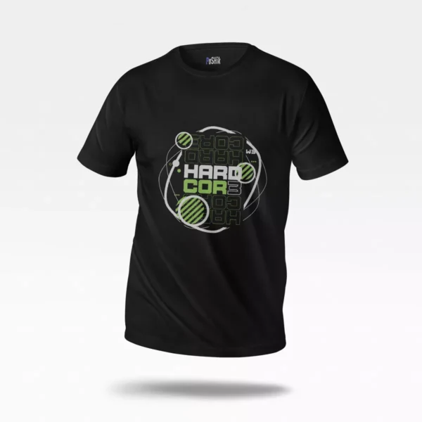تیشرت طرح Hardcore