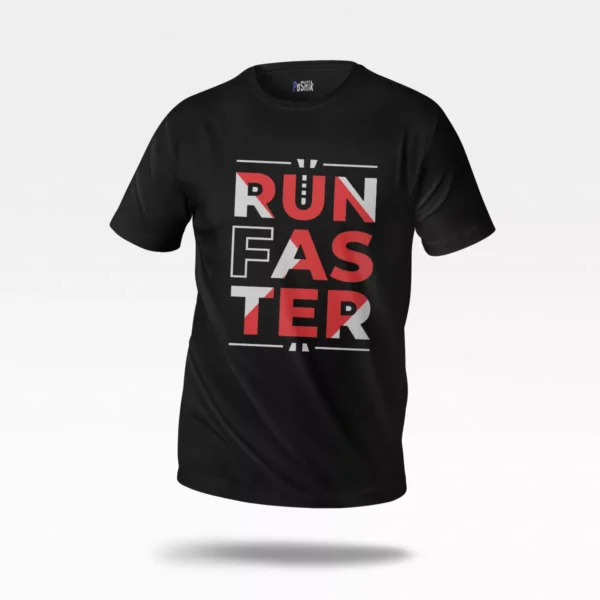 تیشرت دویدن طرح Run Faster