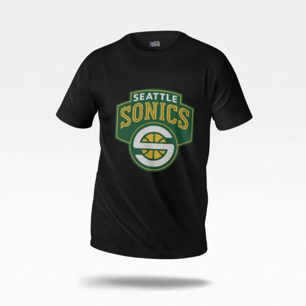 تیشرت بسکتبال طرح Seattle Sonics