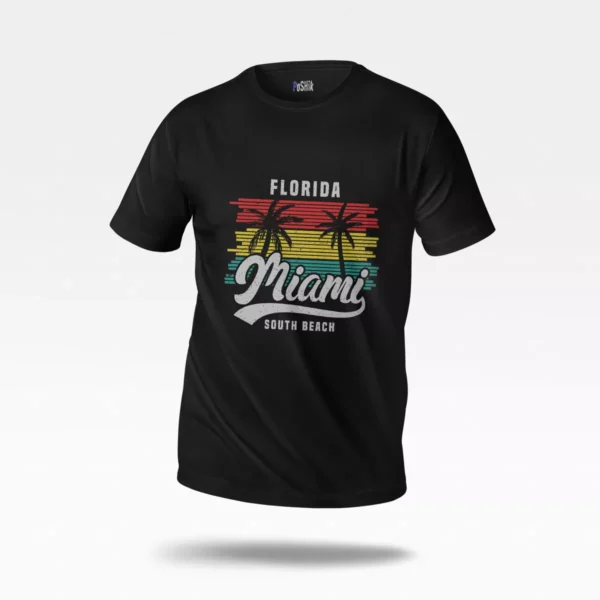 تیشرت طرح میامی فلوریدا (Miami Florida)