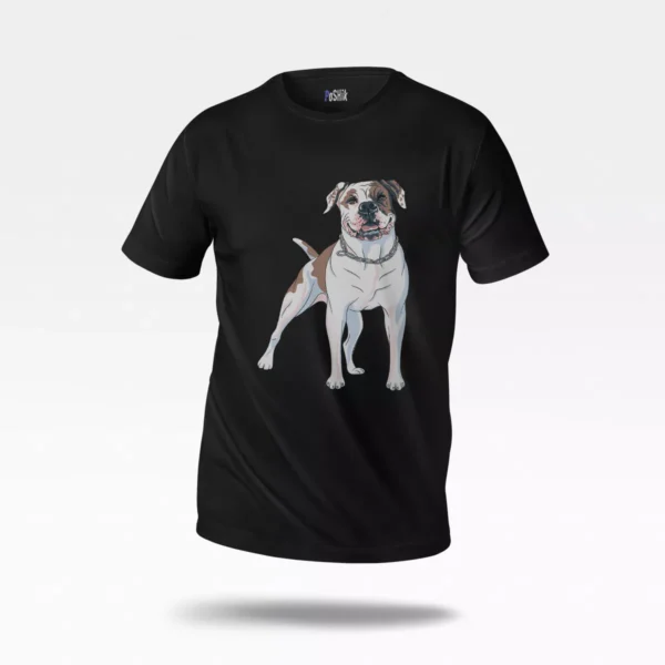 تیشرت طرح سگ پیتبول (Pitbull)