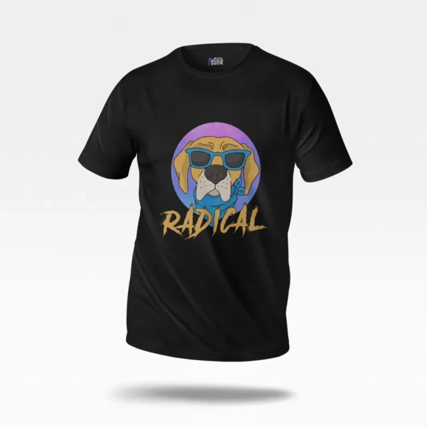 تیشرت سگ طرح Radical