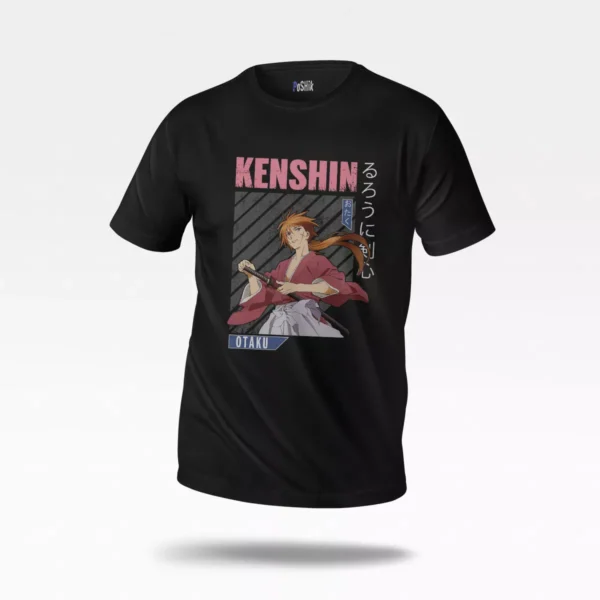 تیشرت انیمه کنشین طرح اوتاکو (Kenshin)