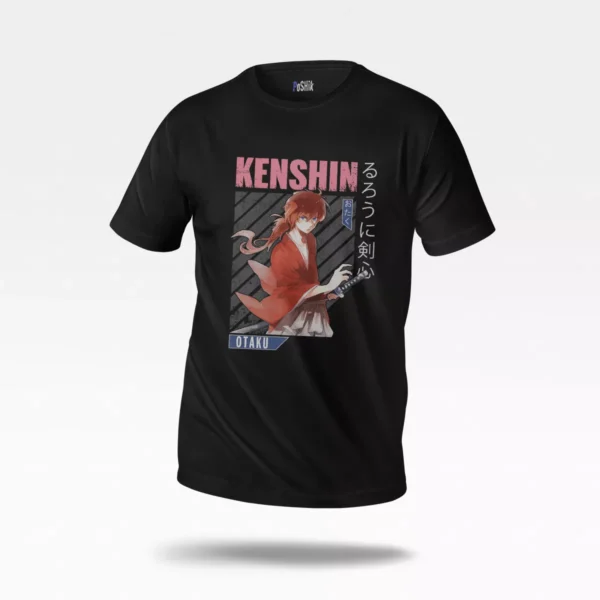 تیشرت انیمه کنشین طرح اوتاکو کلاسیک (Kenshin)