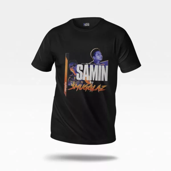 تیشرت هیپ‌هاپ طرح Samin by Smugglaz