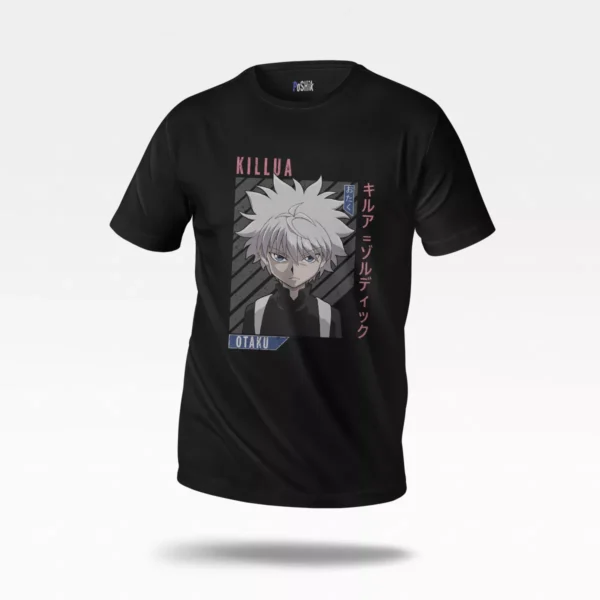تیشرت انیمه هانتر ایکس هانتر طرح کیلوا اوتاکو (Killua)