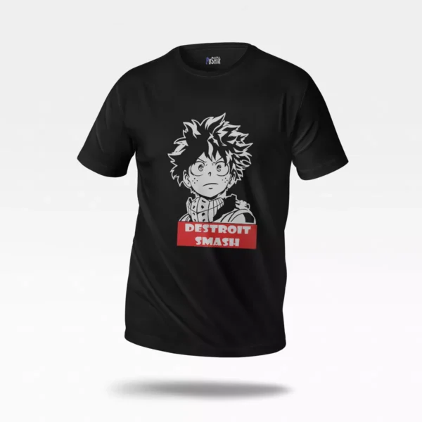 تیشرت انیمه My Hero Academia طرح Destroit Smash
