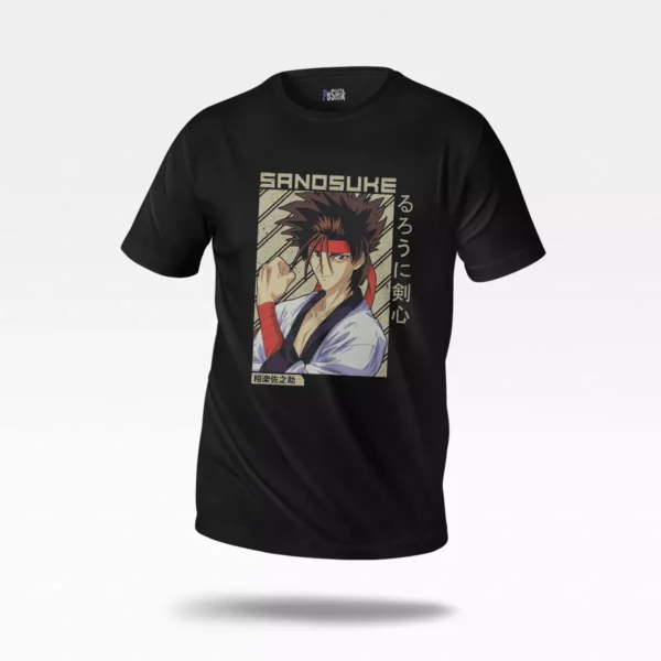تیشرت انیمه کنشین طرح سانوسوکه ساگارا (Sanosuke)