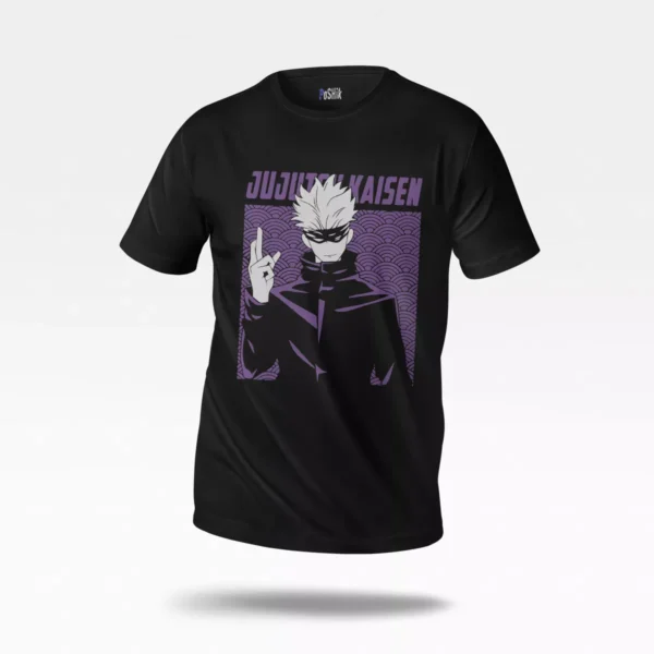 تیشرت انیمه جوجوتسو کایسن طرح گوجو ساتورو (Jujutsu Kaisen)