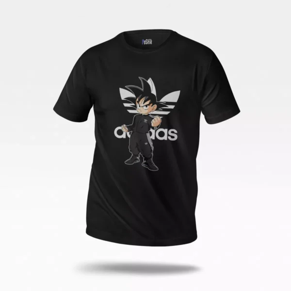 تیشرت انیمه دراگون بال طرح گوکو با آدیداس (Goku)