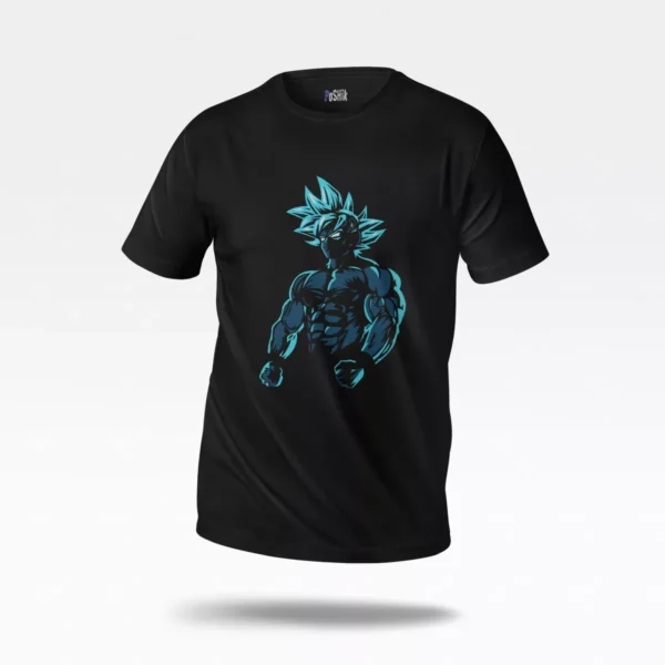 تیشرت انیمه دراگون بال طرح گوکو بلو (Goku Blue)