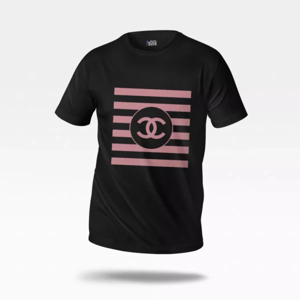 تیشرت شانل طرح راه‌راه (Chanel)