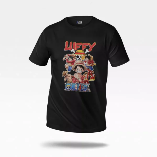 تیشرت انیمه وان پیس طرح لوفی (Luffy)