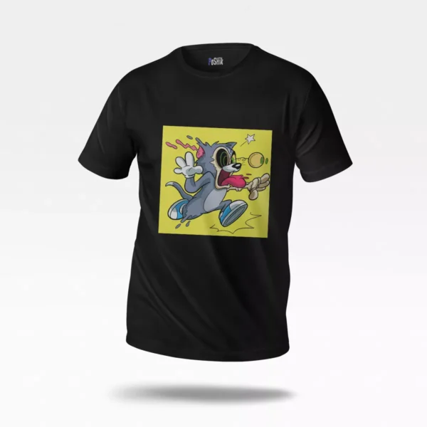 تیشرت تام و جری طرح تام (Tom and Jerry)