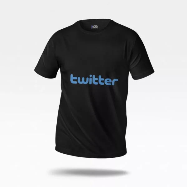 تیشرت طرح لوگو Twitter