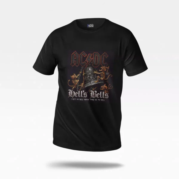 تیشرت ای‌سی دی‌سی طرح Hell’s Bells