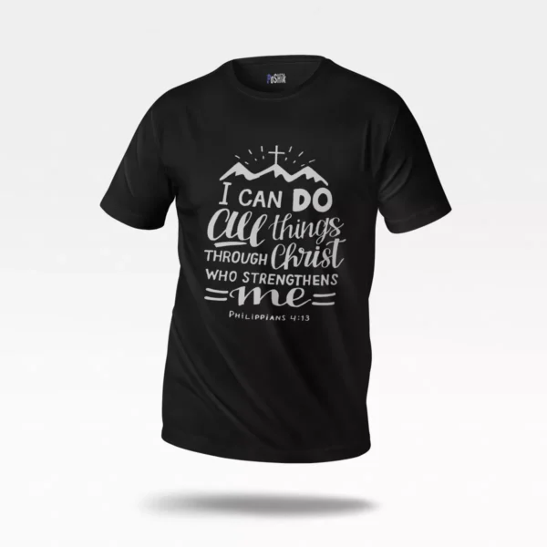 تیشرت حضرت عیسی طرح I Can Do All Things