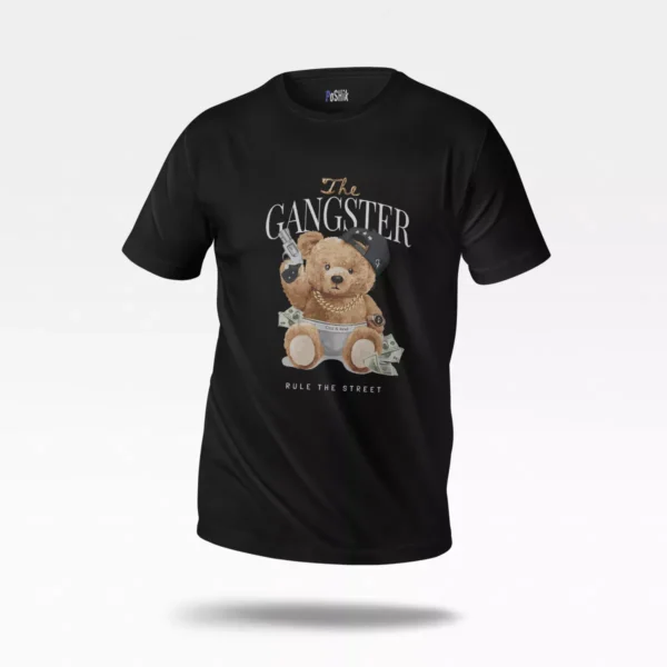 تیشرت خرس گنگستر طرح Rule The Street