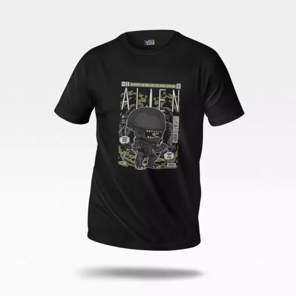 تیشرت طرح Alien فانکو