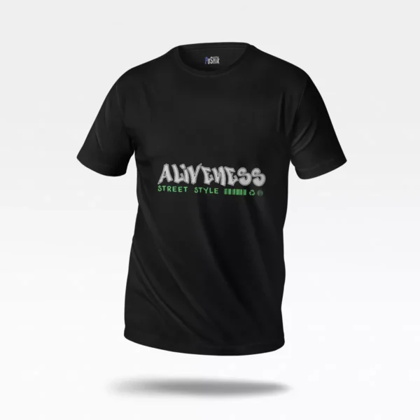 تیشرت طرح Aliveness Street Style
