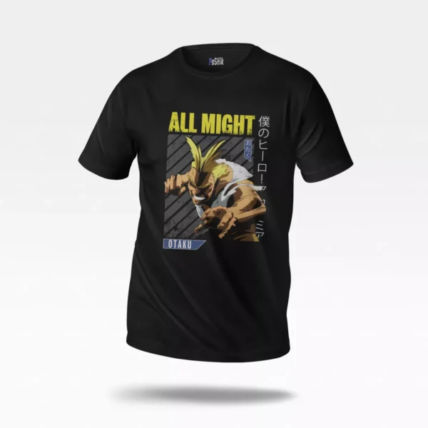 تیشرت انیمه My Hero Academia طرح All Might
