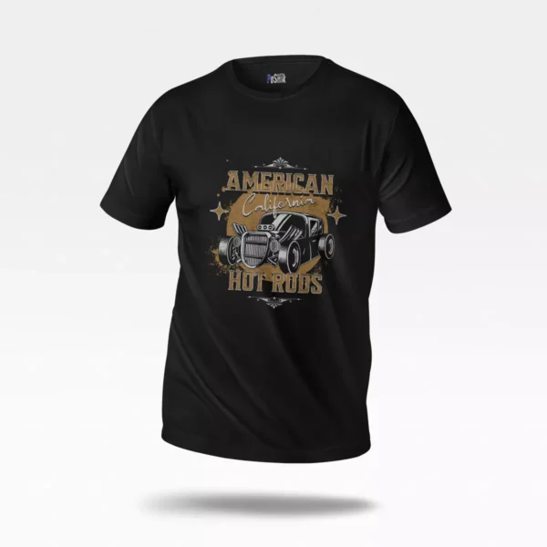 تیشرت ماشین کلاسیک طرح American Hot Rods