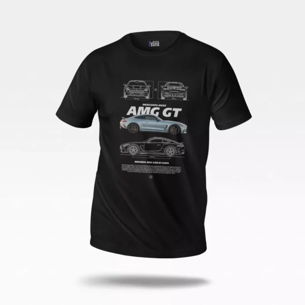 تیشرت مرسدس بنز طرح AMG GT (Mercedes-Benz)