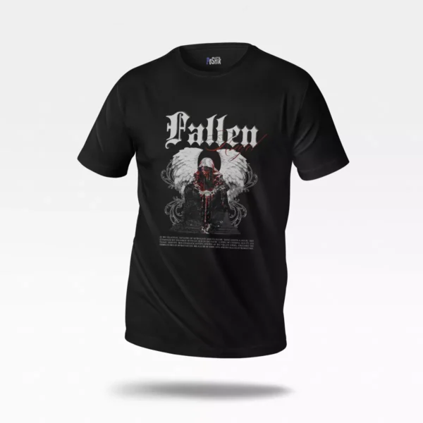 تیشرت فرشته سقوط‌کرده طرح Fallen
