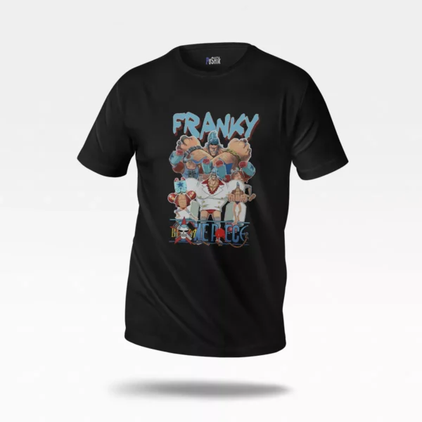 تیشرت انیمه وان پیس طرح فرانکی (Franky)