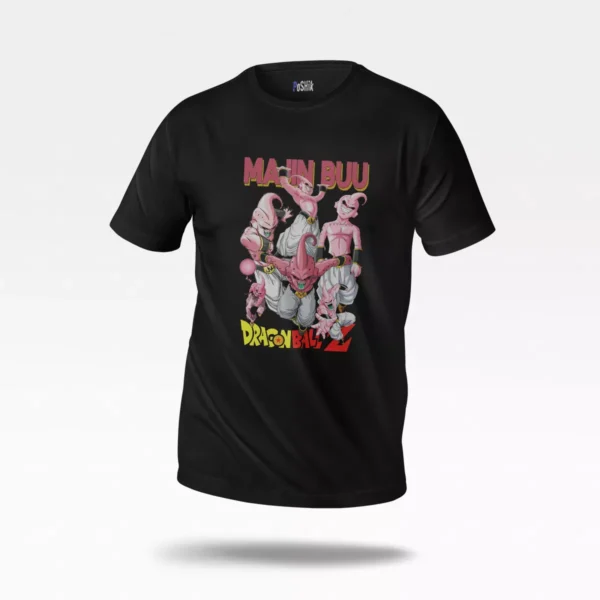 تیشرت انیمه دراگون بال طرح ماجین بو (Majin Buu)