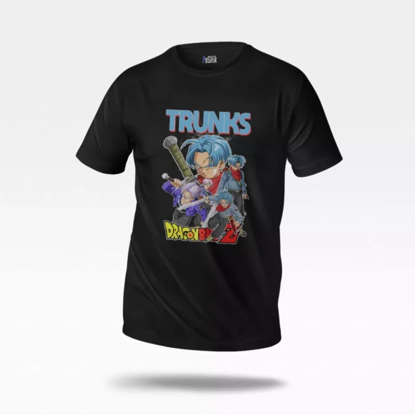 تیشرت انیمه دراگون بال طرح ترانکس (Trunks)