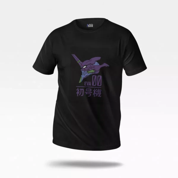تیشرت انیمه اوانگلیون طرح اوا ۰۰ (Evangelion)