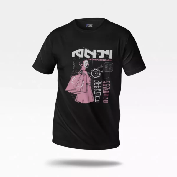 تیشرت طرح Anti Consumerism