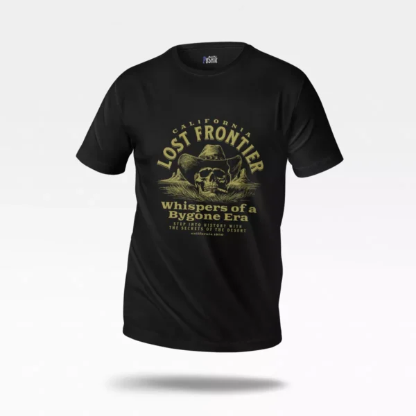 تیشرت کابوی دارک طرح Lost Frontier